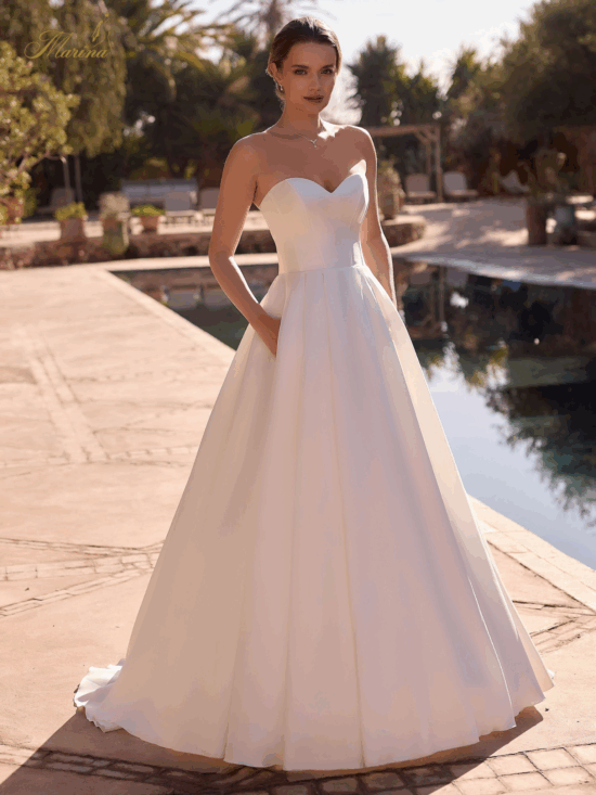 robe princesse, prestige , bustier.