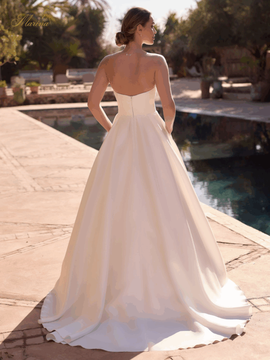 robe princesse, prestige , bustier.